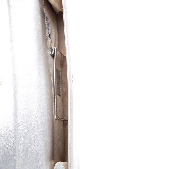 Stuart Weitzman Gold Clutch Bag - Picture 6 of 9